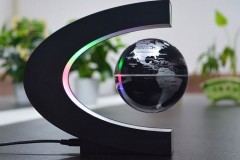 发光自转磁悬浮地球仪