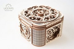 乌格 UGEARS 首饰盒机械传动木质模型