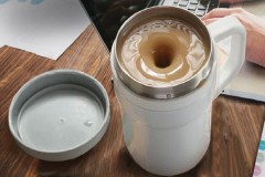 心工匠二代温差自动搅拌杯