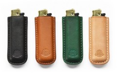 一皮 OneLeather 牛皮打火机皮套