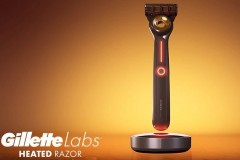 吉列Gillette Labs热感发热石剃须刀