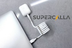 Supercalla 磁吸收纳充电数据线