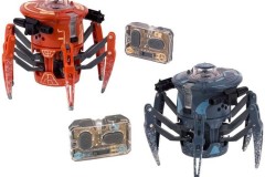 赫宝 hexbug 对战蜘蛛机器人玩具