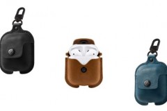 Twelve South AirSnap苹果Airpods Pro充电盒牛皮防丢保护套