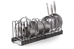 Pot Organizer Rack 伸缩锅架餐盘架