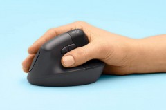 罗技 Logitech Lift 垂直操作人体工学无线光学鼠标