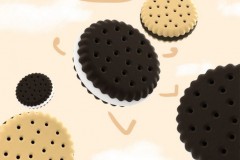 哔哔嘀嘀 bbdd Fragrance Cookie 饼干车载香薰