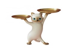 沙雕妖娆猫摆件