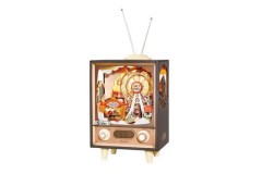 若态 ROBOTIME 若来日落游乐园摩天轮音乐盒
