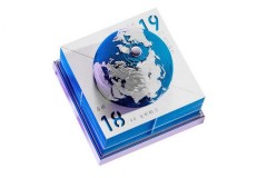 纸志 paperwill 3D 地球台历