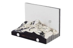 珠峰立体纸雕手撕日历