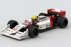 乐高 Lego 迈凯伦 塞纳 F1 赛车组装积木