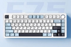 狼蛛 AULA F75 客制化三模机械键盘