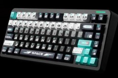腹灵 FL-ESPORTS Geo75HE 铝坨坨磁轴机械键盘
