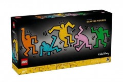 乐高 LEGO Art 凯斯·哈林 Keith Haring 舞动的小人积木玩具
