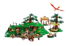 乐高 LEGO 指环王夏尔郡组装积木