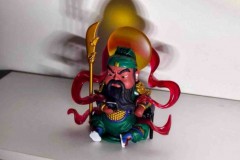 赛博抽签关二爷手办