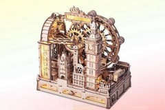 若客 ROKR 环游世界伦敦拼装模型