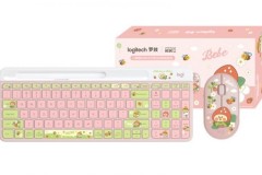罗技 Logitech K580 小鹦鹉 BEBE 联名键鼠套装