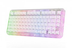 奇不木 KiiBOOM Jade75 透明机械键盘