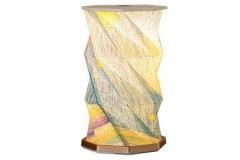 梵高星空折纸小夜灯