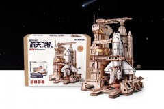 若客 ROKR 航天飞机拼装模型积木