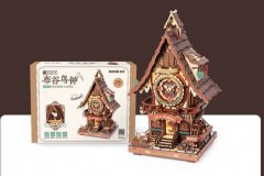 若态 RoboTime 若客布谷鸟钟积木拼搭玩具