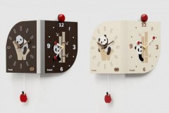 满得达 Mandelda 双面转角挂钟