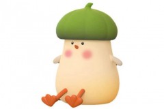 几诗硅胶小萌鸡夜灯