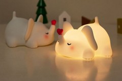 EGOGO 爱心小象硅胶拍拍灯