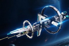 TOPTOY 太空空间站拼装积木模型