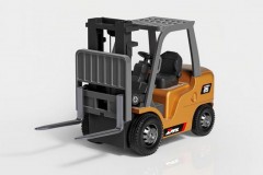 问北风迷你合金工程车玩具