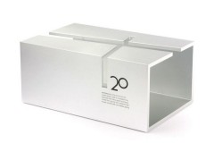 White Design 铝合金纸巾盒