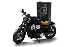 Nifeliz Iron 83 摩托车模型组装积木