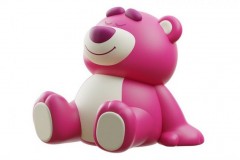 EGOGO 草莓熊硅胶小夜灯