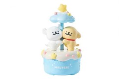 言仓线条小狗蓝牙音箱