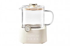 巴森 Bassens 全玻璃小方炖养生壶