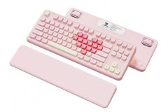 键设宇宙 YUNZII B87 爱心图案三模键盘