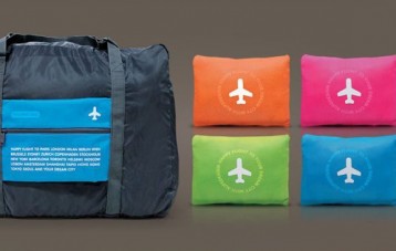 大容量可折叠收纳手提旅行袋飞机包