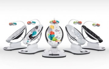 4moms mamaRoo 婴儿电动蓝牙摇椅