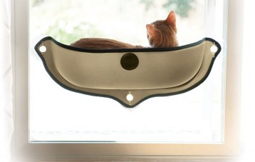 K&H 宠物猫吸盘式玻璃窗猫窝