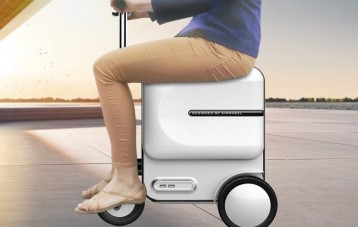 爱尔威 Airwheel 智能骑行行李箱