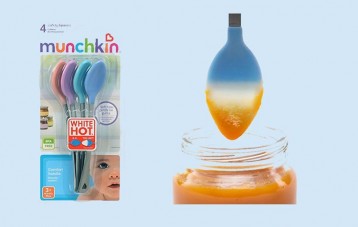 满趣健 Munchkin 婴儿感温变色勺