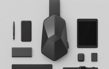 凸凹探迹者 Tajezzo BEABORN 盾式多面体斜挎胸包