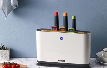 摩飞 MORPHY RICHARDS 带刀架消毒分类菜板