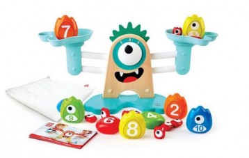 Hape 大眼怪数字天平玩具