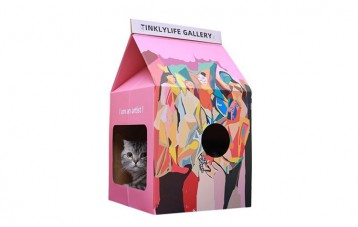 Tinklylife 艺术猫窝猫抓板