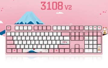 AKKO 3108 樱花粉机械键盘