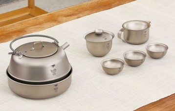 铠斯 keith 纯钛功夫茶具套装