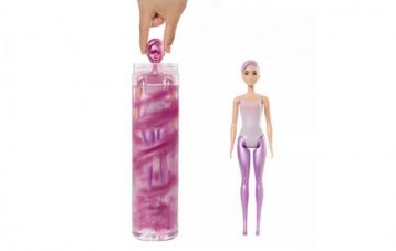 芭比娃娃 Barbie 水溶变色惊喜换装玩偶